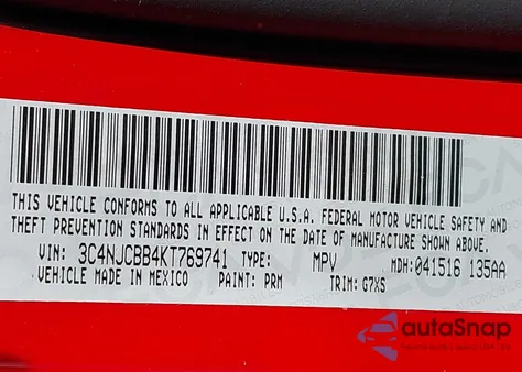 2019 Jeep Compass Sun And Wheel Fwd z USA, uszkodzony, nr VIN 3C4NJCBB4KT769741